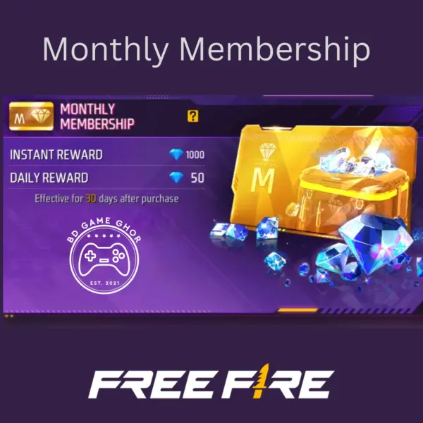 Free Fire Monthly Membership BD