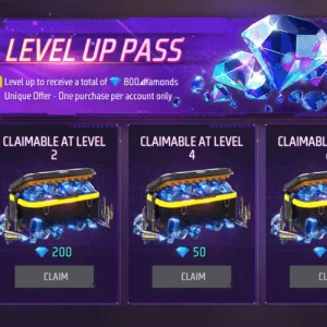 Free Fire Level Up Pass BD